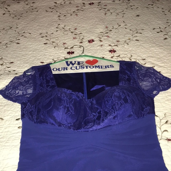 A Royal blue Short dress - Picture 2 of 2